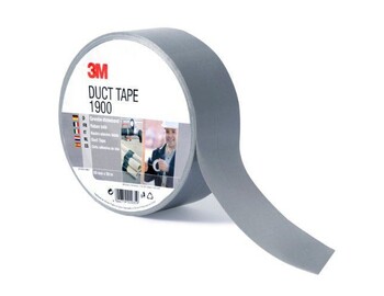3M Duct Tape univerzálna textilná páska 1900, strieborná, 50 mm x 50 m