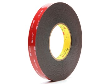 3M obojstranná lepiaca akrylová páska 5952F VHB, čierna