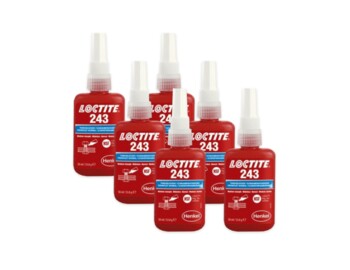 Loctite 243 - 50 ml, strednepevnostný zaisťovač závitov 