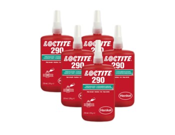 Loctite 290 - 250 ml, vysokopevnostné, pre malé a jemné závity