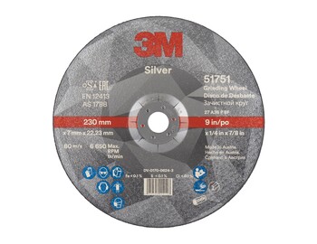 3M™ Silver Depressed Centre Grinding Wheel