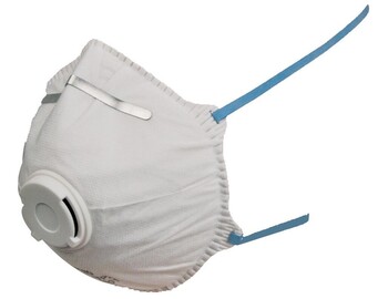 Filtračná polomaska CXS SPIRO P2, HY8622, tvarovaná s ventilkem