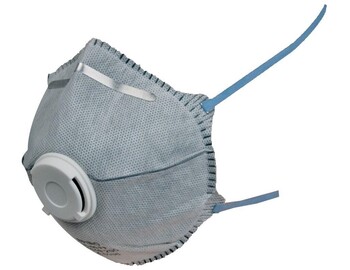 Filtračná polomaska CXS SPIRO P2, HY8626, tvarovaná s ventilkem a aktivním uhlím