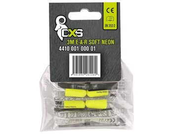Zátkové chrániče sluchu 3M E-A-R SOFT NEON, balení 3 páry