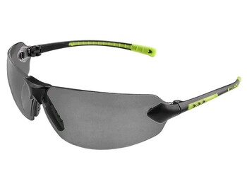 Okuliare CXS FOSSA, čierno-zelené, kourový zorník