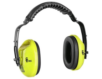 Mušlové chrániče sluchu EP106, fluor. žlté