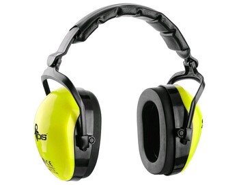 Mušlové chrániče sluchu EP109-56, fluorescenční žltá