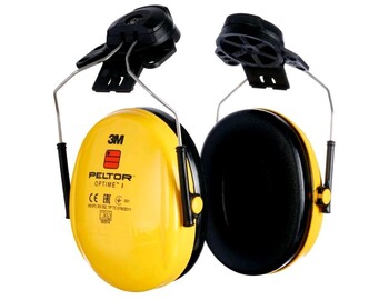 Mušlové chrániče sluchu 3M PELTOR H510P3E-405-GU na prilbu, 1 pár=2ks