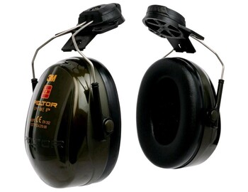 Mušlové chrániče sluchu 3M PELTOR H520P3E-410-GQ, na prilbu, 1 pár=2ks