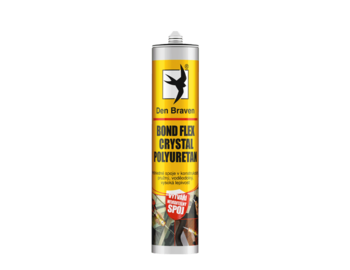 BOND FLEX CRYSTAL polyuretán 300 ml kartuša transparentná