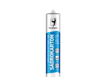 Brúsiteľný tmel na sadrokartón 280 ml kartuša biela