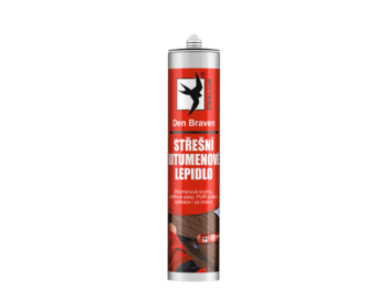 Strešné bituménové lepidlo (Tixoplast) 310 ml kartuša čierna Strešné bituménové lepidlo (Tixoplast) 310 ml kartuša čierna