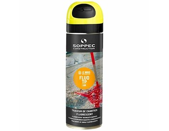 Soppec značkovací sprej Fluo T.P. - 500 ml, žltý