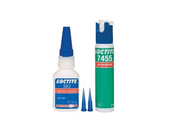 Loctite 382 TAK PAK + Loctite SF 7455 - profesionálna sada pre rýchle lepenie v elektronike