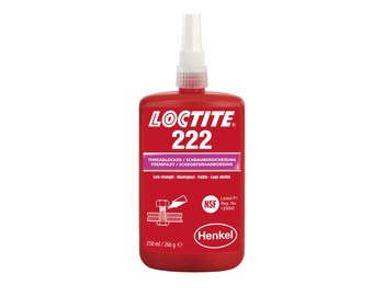 Loctite 222 - 250 ml, nízkopevnostné