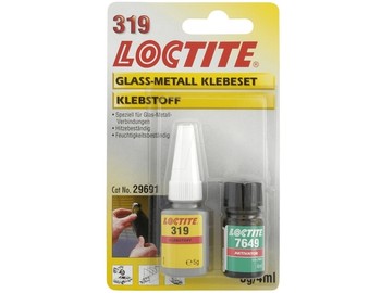 Loctite AA 319/7649 - 5 g/4 ml sada lepidlo sklo - kov