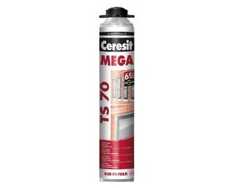 CERESIT TS70 PU MEGA PIŠTOĽOVÁ 850ml