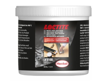 Loctite LB 8156 - 500g mazivo bez kovu proti zadretiu Loctite LB 8156 - 500g mazivo bez kovu proti zadretiu