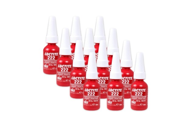 12 x Loctite 222 - 10 ml