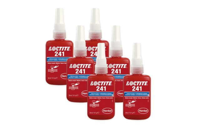 6 x Loctite 241 - 50 ml