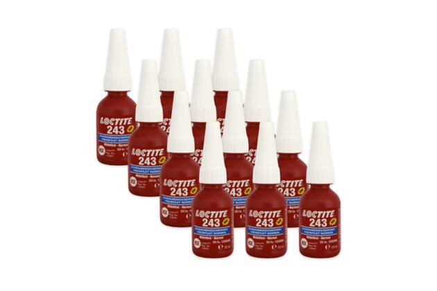 12 x Loctite 243 - 10 ml
