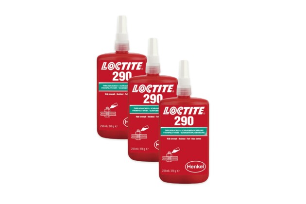 3 x Loctite 290 - 250 ml