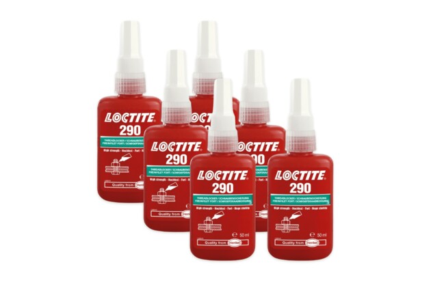6 x Loctite 290 - 50 ml