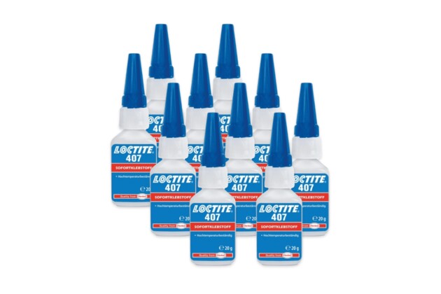 10 x Loctite 407 - 20 g