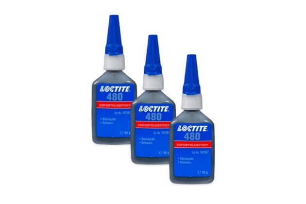 3 x Loctite 480 - 20 g