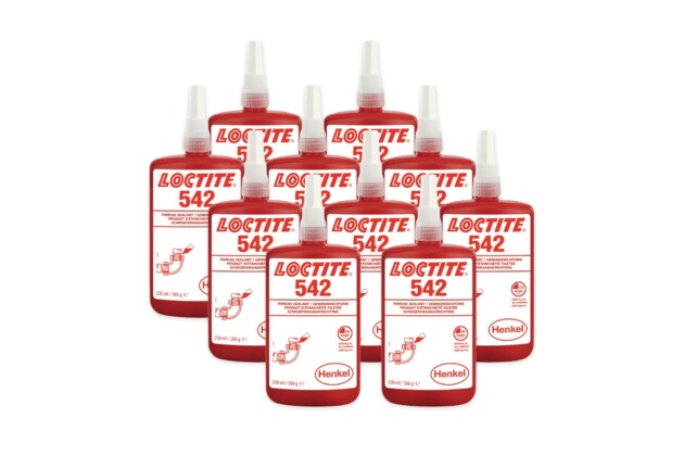 10 x Loctite 542 - 250 ml