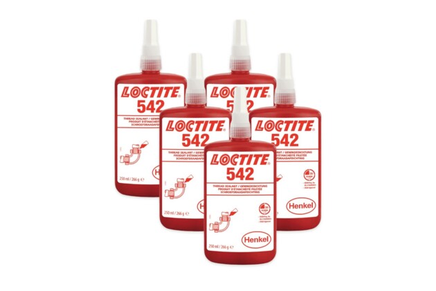 5 x Loctite 542 - 250 ml