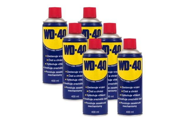 6 x WD40 - 400 ml univerzálne mazivo, WD 40