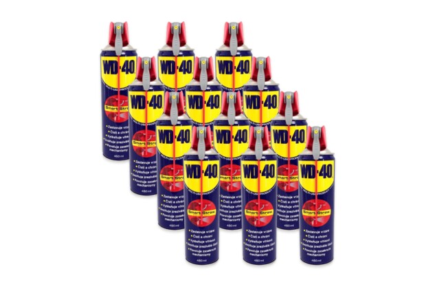 12 x WD40 - 450 ml Smart Straw univerzálne mazivo, WD 40 