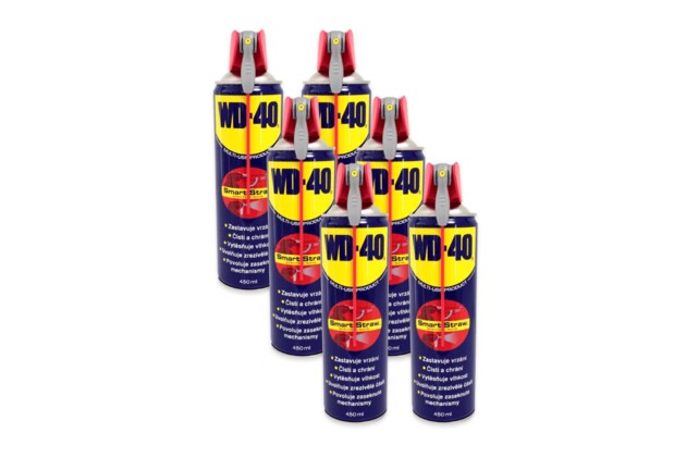 6 x WD40 - 450 ml Smart Straw univerzálne mazivo, WD 40 
