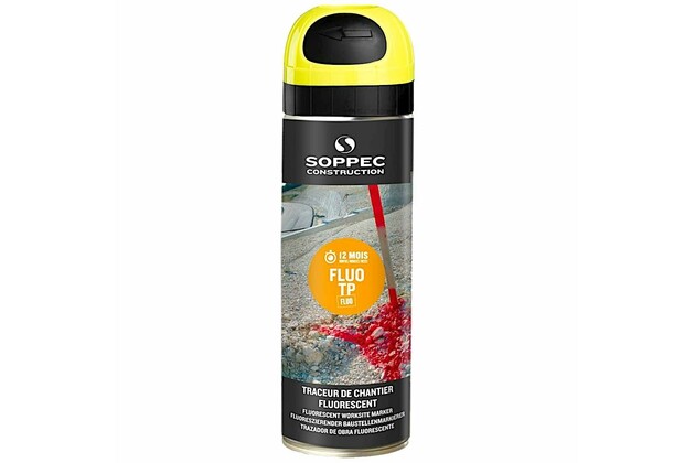 Soppec značkovací sprej Fluo T.P. - 500 ml, žltý