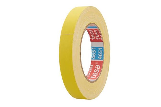 Tesa 4651 - prémiová akrylová páska, žltá