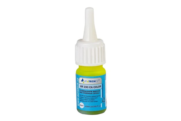 Fluorescenčné farbivo pre sekundové lepidlá - 10 g Fluorescenčné farbivo pre sekundové lepidlá - 10 g