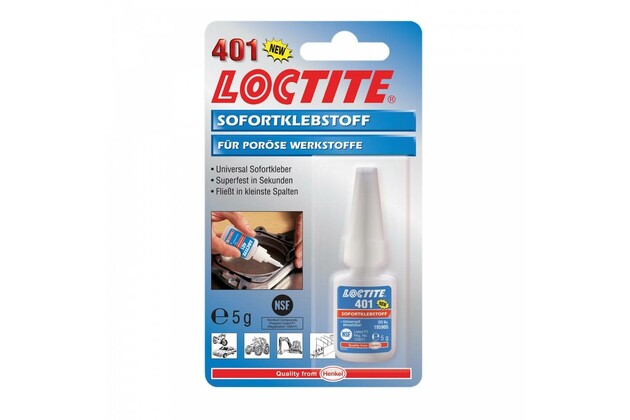 Loctite 401 - 5 g, sekundové lepidlo