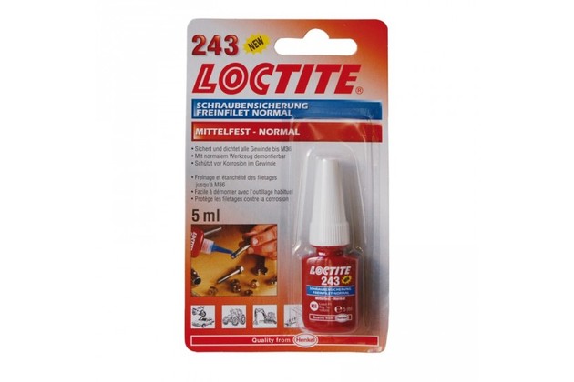 Loctite 243 - 5 ml, strednepevnostný