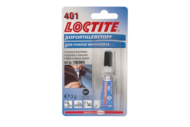 Loctite 401 - 3 g, sekundové lepidlo