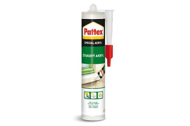 PATTEX ŠTUKOVY AKRYL BIELY - 280ML