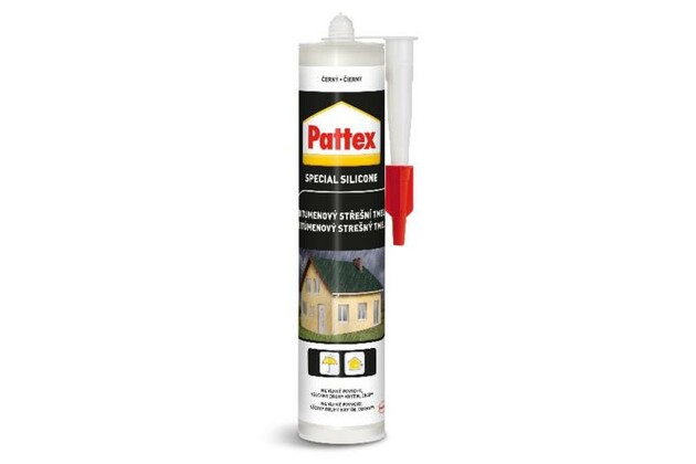 PATTEX BITUMENOVÝ STREŠNÝ TMEL ČIERNY - 280ml